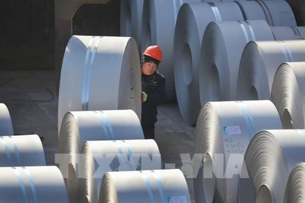 Thị trường kim loại đồng loạt khởi sắc. (Ảnh: THX/TTXVN)