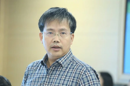 PGS, TS Mai Văn Khiêm - Giám đốc Trung tâm Dự báo Khí tượng Thủy văn Quốc gia.