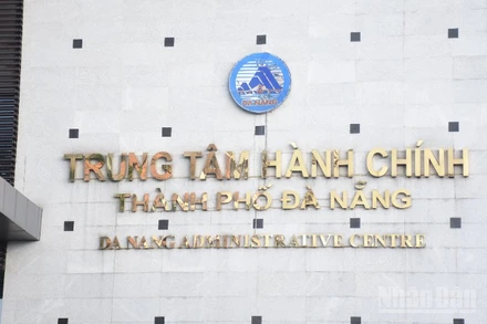 Trung tâm hành chính thành phố Đà Nẵng. (Ảnh: ANH ĐÀO)