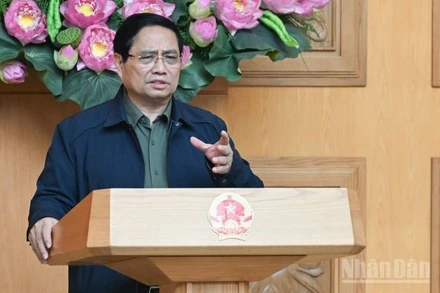 Thủ tướng Chính phủ Phạm Minh Chính. (Ảnh: TRẦN HẢI)