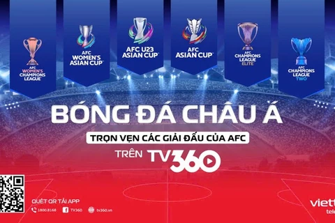 TV360 sở hữu trọn vẹn bản quyền AFC tại Việt Nam giai đoạn 2026-2029. (Ảnh: Viettel Telecom cung cấp)