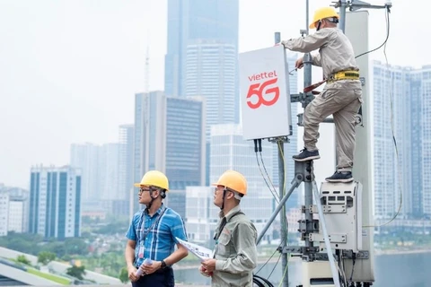 Viettel hiện sở hữu mạng di động 5G có độ phủ sóng lớn nhất Việt Nam. (Ảnh: ĐỨC THỌ)