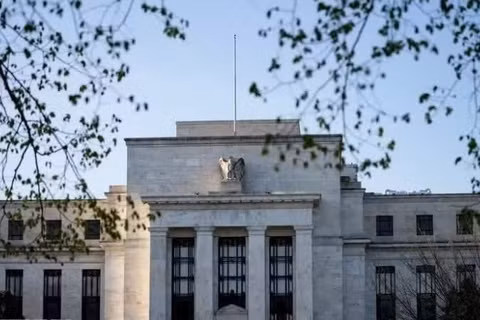 Trụ sở Cục Dự trữ Liên bang Mỹ (FED) ở Washington D.C. (Ảnh: THX/TTXVN) 
