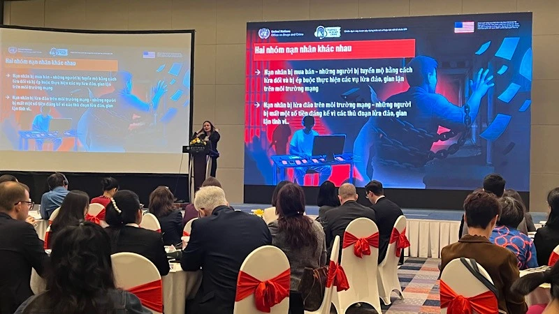 UNODC Phát Động Chiến Dịch #Mắcbẫytộiphạmlừađảo Tại Việt Nam Để Đối Phó Nạn Mua Bán Người Trực Tuyến