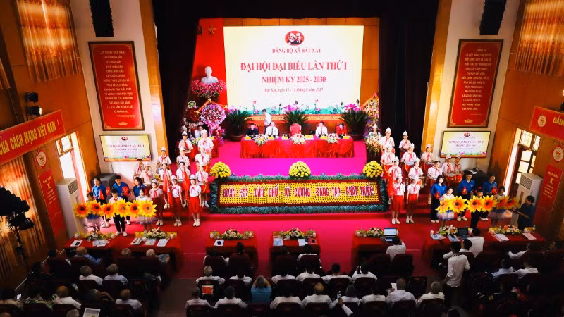 Đại hội Đại biểu Đảng bộ xã Bát Xát lần thứ I, nhiệm kỳ 2025-2030.