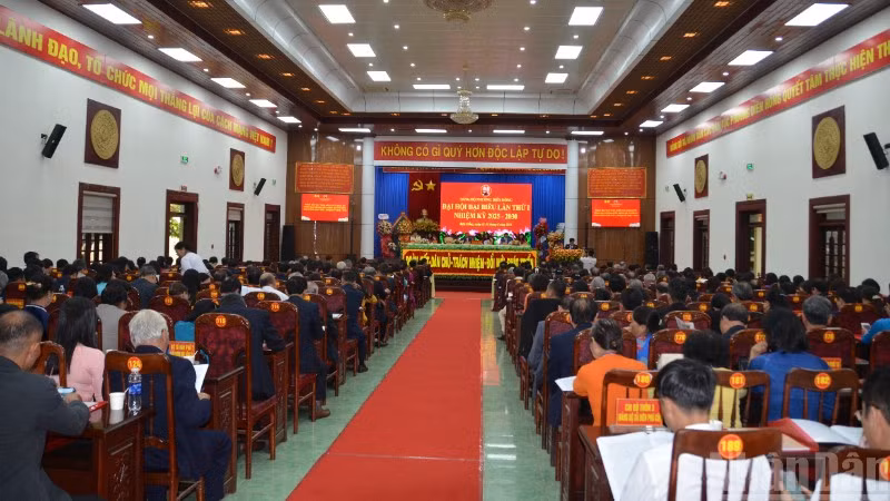 Đại Hội Đảng bộ phường Diên Hồng lần thứ I nhiệm kỳ 2025-2030.