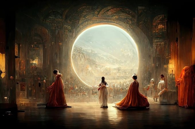 Bức tranh giúp Jason Allen giành giải nhất cuộc thi vẽ tranh kỹ thuật số. (Ảnh: JASON ALLEN)