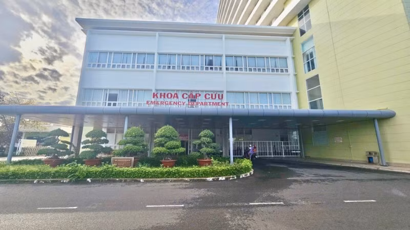 Khu vực tiếp nhận Cấp cứu, Bệnh viện Bà Rịa.
