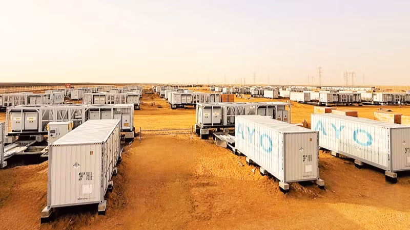 AMEA Power lắp đặt hệ thống lưu trữ năng lượng pin ở Ai Cập.