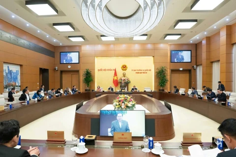 Quang cảnh Phiên họp thứ 53 của Ủy ban Thường vụ Quốc hội.