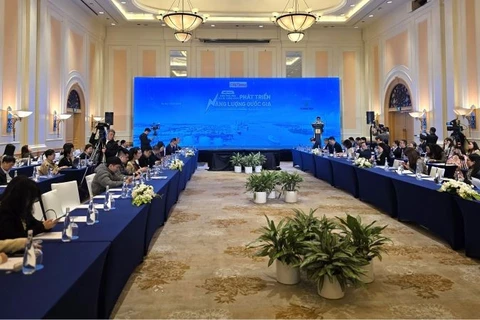 Diễn đàn hiện thực hóa cơ chế, chính sách phát triển năng lượng quốc gia giai đoạn 2026-2030. (Ảnh: KIM DUNG)