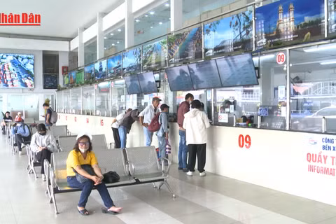 [Video] Hành khách qua các bến xe của TP Hồ Chí Minh dự báo tăng 6%