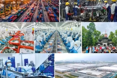 Các nhóm động lực tăng trưởng kinh tế nước ta đến từ sự dịch chuyển chuỗi cung ứng, khoa học công nghệ, đổi mới sáng tạo... (Ảnh: PV)