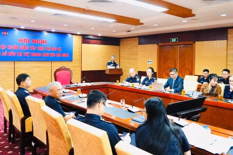 Hình ảnh tại hội nghị tập huấn. 