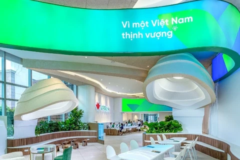Phòng giao dịch của VPBank.