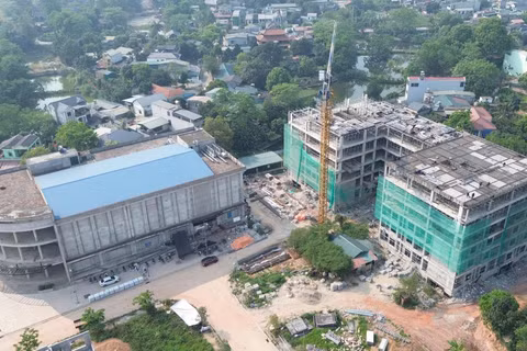 Dự án nhà ở xã hội tại khu phát triển nhà ở đô thị Tuyên Quang đang được đầu tư.