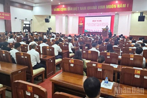 Quang cảnh hội nghị.