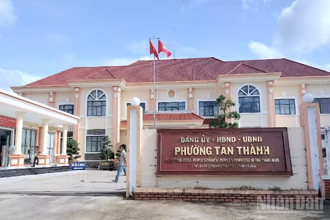 Tân Thành là một trong những đơn vị thí điểm triển khai các sáng kiến đổi mới và ứng dụng công nghệ trong quản lý hành chính tại Cà Mau.