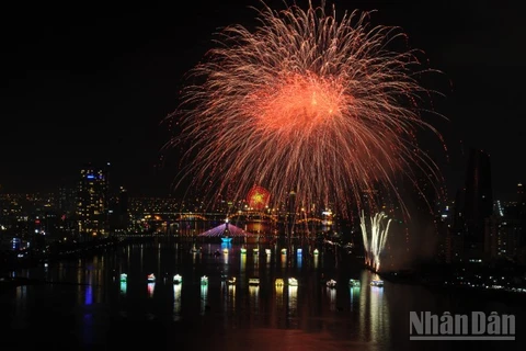 Thành phố Đà Nẵng sẽ tổ chức bắn pháo hoa tại 6 điểm trong đêm Giao thừa Tết Nguyên đán Bính Ngọ năm 2026. (Ảnh: ANH ĐÀO)