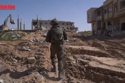 [Video] Israel bắt đầu triển khai lực lượng trên bộ vào Gaza City 