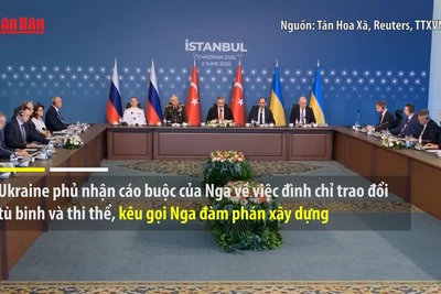 [Video] Ukraine bác cáo buộc của Nga về việc trì hoãn trao đổi tù binh 