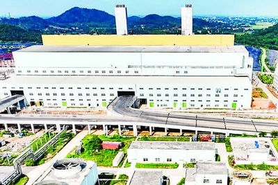 Nhà máy điện rác Sóc Sơn.