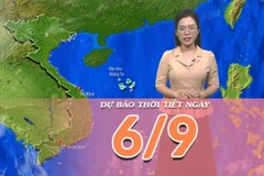 [Video] Dự báo thời tiết ngày 6/9/2025: Bắc Bộ mưa dông về chiều tối