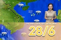 [Video] Dự báo thời tiết đêm nay và ngày mai 28/6/2025: Mưa gia tăng ở Bắc Bộ