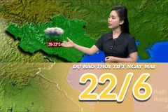 [Video] Dự báo thời tiết đêm nay và ngày mai 22/6/2025: Bắc Bộ mưa lớn