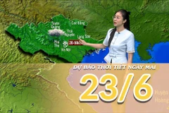 [Video] Dự báo thời tiết đêm nay và ngày mai 23/6/2025: Mưa tập trung về đêm
