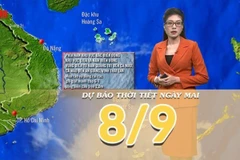 [Video] Dự báo thời tiết đêm nay và ngày mai 8/9/2025: Bão số 7 tiếp tục mạnh lên