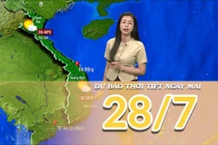 [Video] Dự báo thời tiết đêm nay và ngày mai 28/7/2025: Nắng nóng xuất hiện tại Bắc Bộ Và Trung Bộ