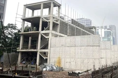 Trạm biến áp 220/110kV Thanh Xuân đang được đẩy nhanh tiến độ.