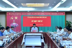 Tại các kỳ họp, Ủy ban Kiểm tra Trung ương xem xét và đề nghị cấp có thẩm quyền xem xét, thi hành kỷ luật đảng viên vi phạm. (Ảnh: ĐĂNG KHOA)