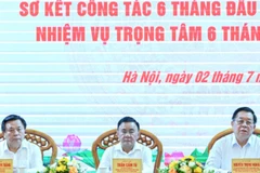 Ban chỉ đạo 35 Trung ương tổ chức Hội nghị triển khai nhiệm vụ trọng tâm 6 tháng cuối năm 2025. (Ảnh: DUY LINH)
