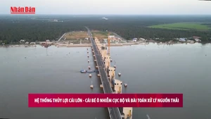 [Video] Hệ thống thủy lợi Cái Lớn-Cái Bé ô nhiễm cục bộ và bài toán xử lý nguồn thải