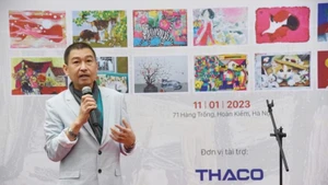 Họa sĩ Lê Thiết Cương.