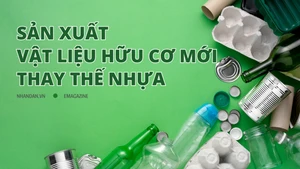 Sản xuất vật liệu hữu cơ mới thay thế nhựa