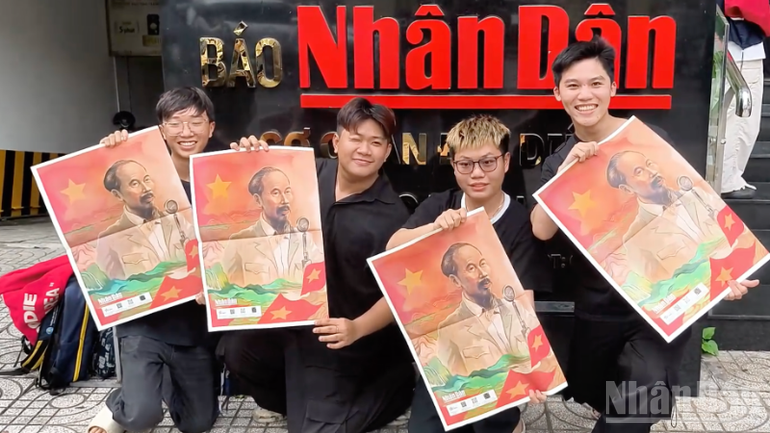 Địa chỉ 40 Phạm Ngọc Thạch, phường Xuân Hòa, Cơ quan đại diện Báo Nhân Dân tại khu vực miền nam là điểm chụp ảnh lưu niệm mới của các bạn trẻ. (Ảnh: TÙNG ANH) ndo_br_screenshot-2025-08-31-at-22813-pm-6277.png