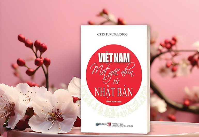 Bìa cuốn sách “Việt Nam một góc nhìn từ Nhật Bản” vừa xuất bản của GS, TS Furuta Motoo. gen-h-z679213442659423f6508109429ed5112df30686babc17-1752245534869299047685.jpg