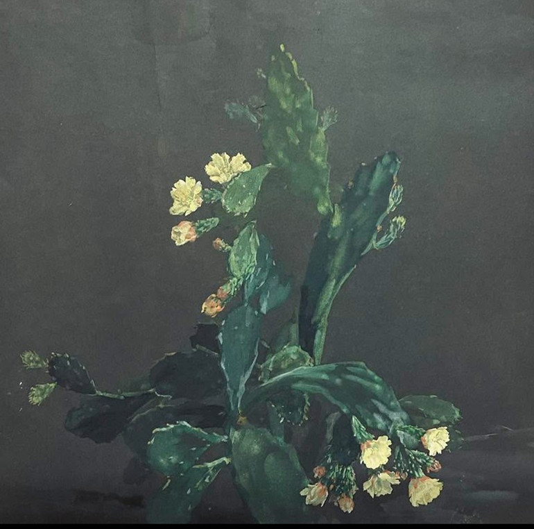 Đào Thành Dzuy, Bất diệt, màu nước trên giấy Canson, 79 x 79cm. anh-1.jpg