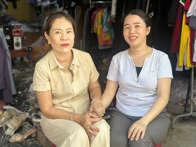 Chị Thu Hương thường xuyên duy trì hoạt động nhiều hội, nhóm phụ nữ giúp đỡ người có hoàn cảnh khó khăn. 688f24ab393d8b63d22c.jpg