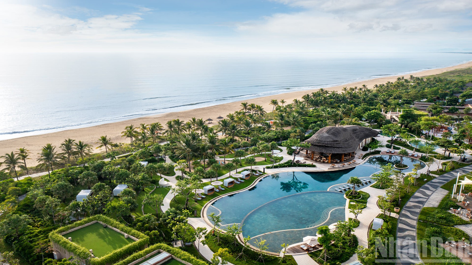 Một góc của Khu nghỉ dưỡng phức hợp Hoiana Resort & Golf. ndo_br_10.jpg