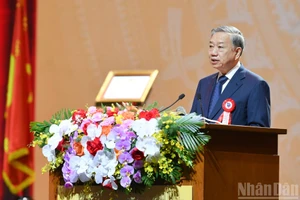 Tổng Bí thư Tô Lâm phát biểu tại Lễ kỷ niệm.