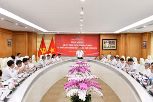 Quang cảnh hội nghị.