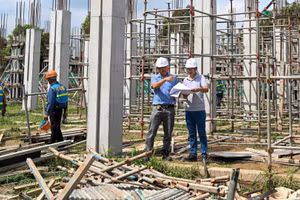 Dự án khu đô thị CEOHomes tại xã Quang Minh (Hà Nội) sau 20 năm ách tắc đã được khơi thông, tiếp tục triển khai. (Ảnh: DUY LINH)