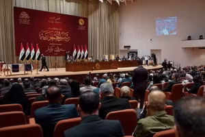 Quang cảnh một phiên họp Quốc hội Iraq, ở thủ đô Baghdad. (Ảnh: THX/TTXVN)