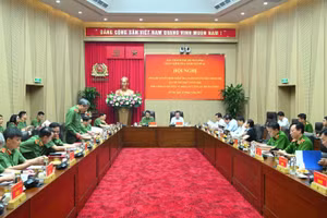 Các đại biểu dự Hội nghị. (Ảnh: bocongan.gov.vn)