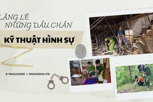 Lặng lẽ những dấu chân kỹ thuật hình sự