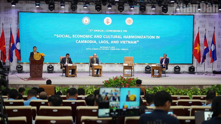 Một phiên làm việc tại Hội thảo. (Ảnh: ĐINH TRƯỜNG) ndo_tr_dsc02580-8215.jpg
